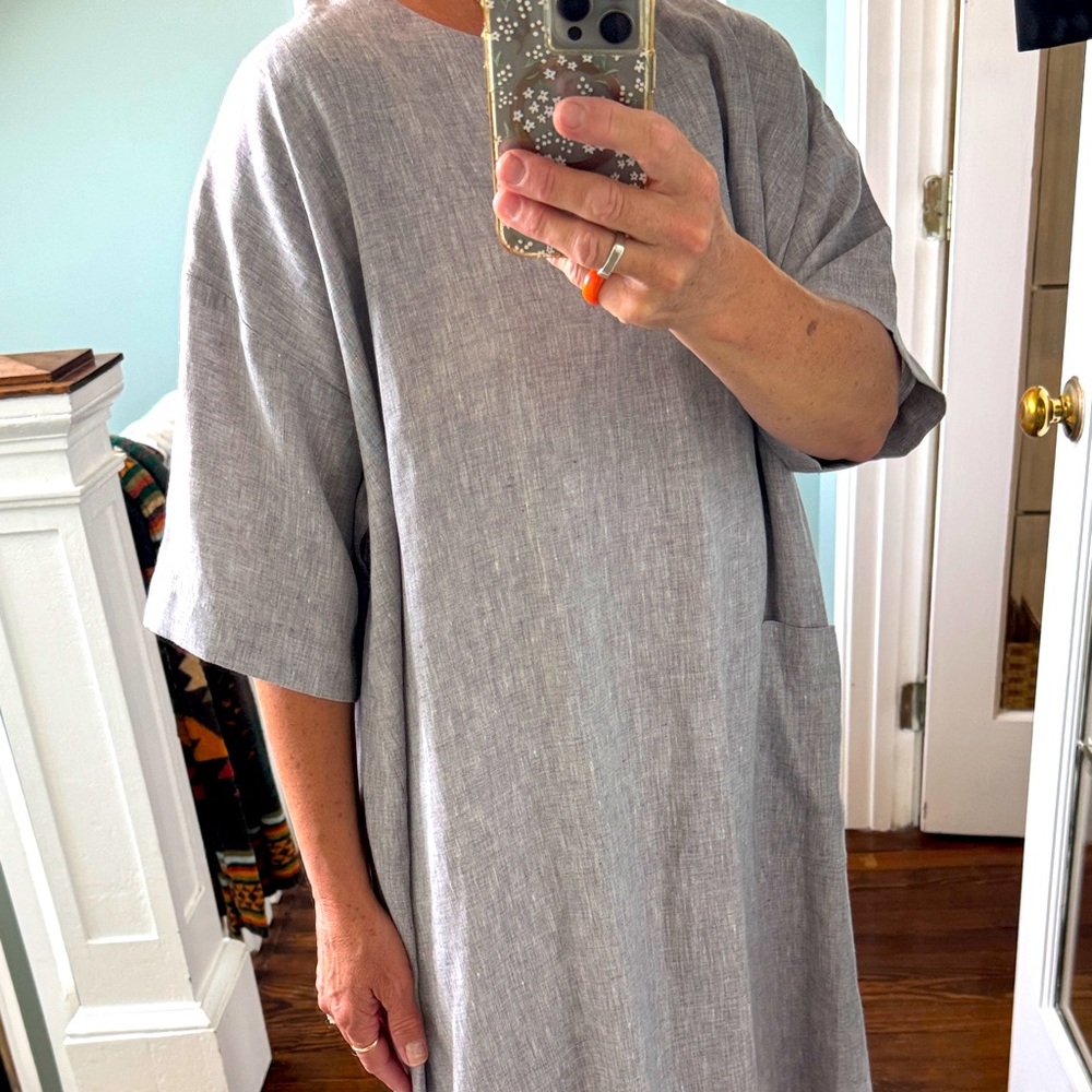 Eskandar Light Gray Dress
